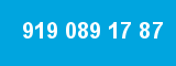 919 089 17 87 919 089 17 87